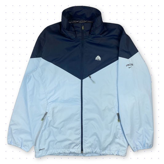 00s Nike ACG Ultra Light Jacket Navy/Babyblue
