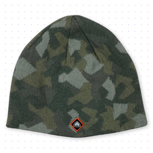 00s Nike ACG Camouflage Wool Beanie Green
