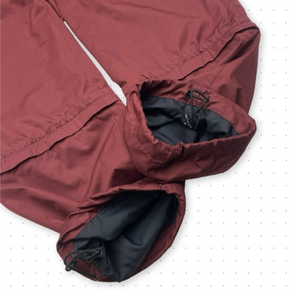 00s Nike Clima-Fit Golf 2in1 Ventilated Pants Bordeaux Red