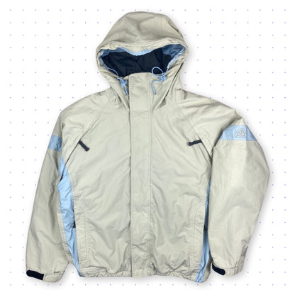 ´01 Nike ACG Storm-Fit Padded Ventilated Jacket Beige/Babyblue