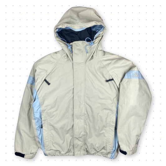 ´01 Nike ACG Storm-Fit Padded Ventilated Jacket Beige/Babyblue