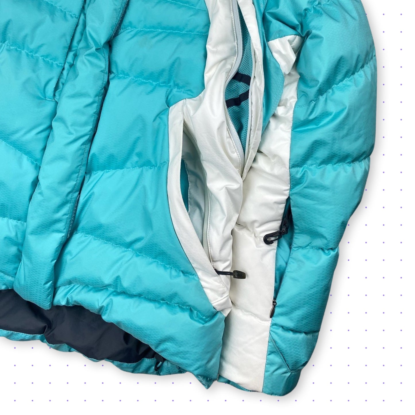 00s Nike ACG Ventilated Puffer Turquise/White