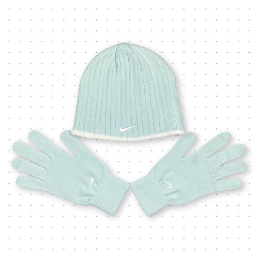 00s Nike Beanie/Gloves Winterset Mint