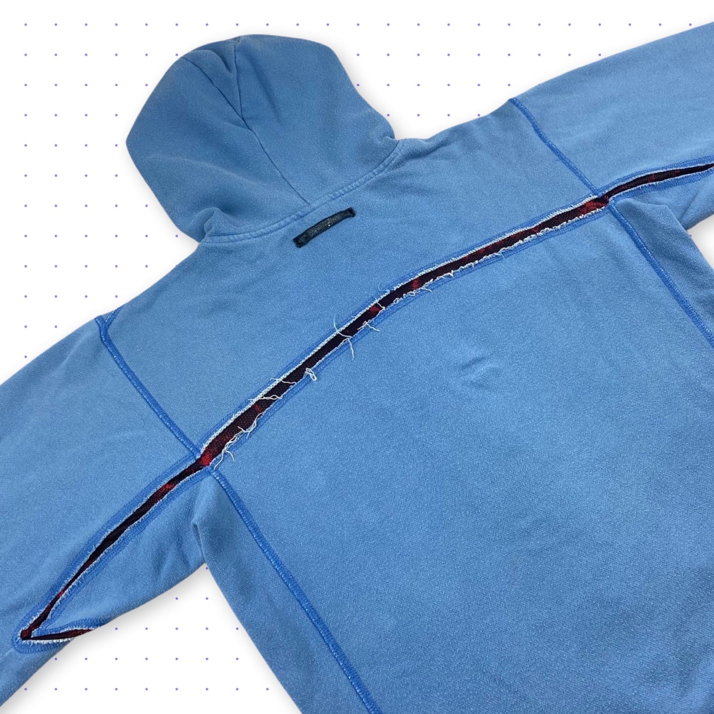 00s Nike B2 Distressed Jacket Blue