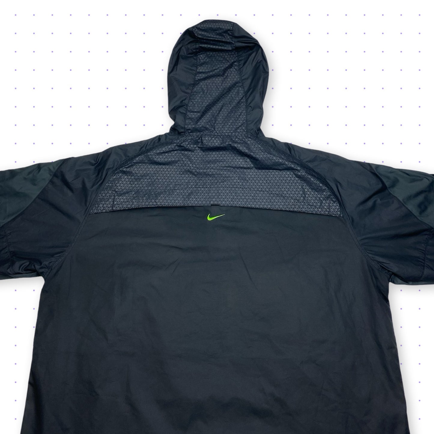 ‘06 Nike Shox Technical Half-Zip Jacket Black