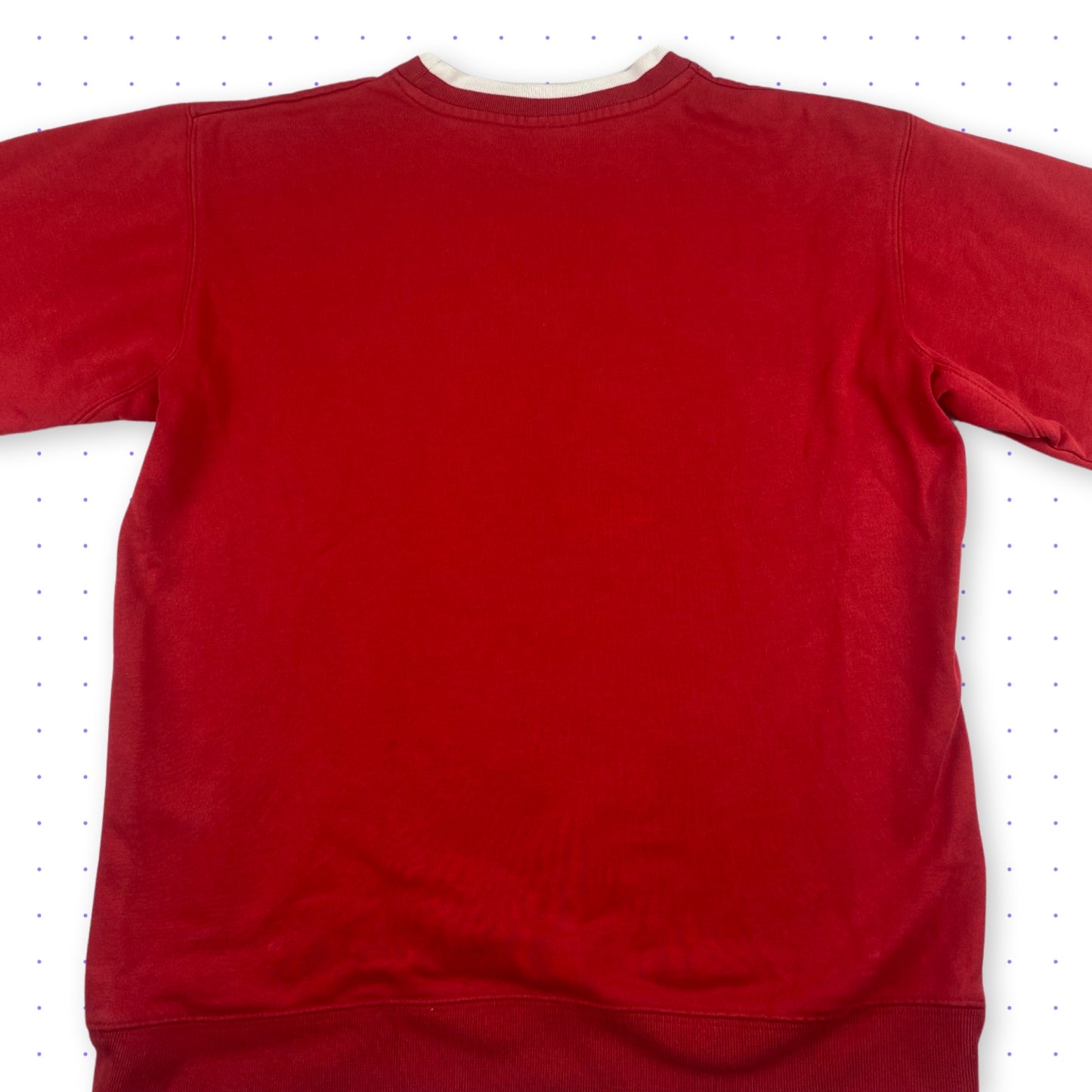 00s Nike Center Swoosh Sweater Red