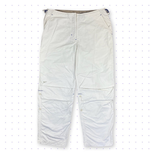 00s Nike Transformable Pants White