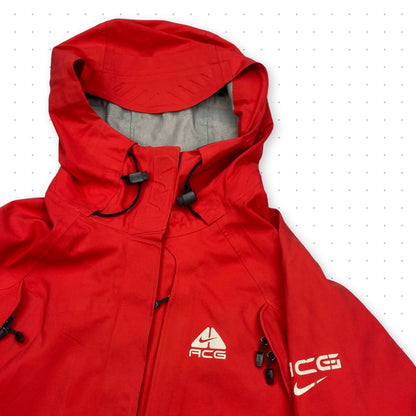 00s Nike ACG RECCO Ventilated Jacket Red