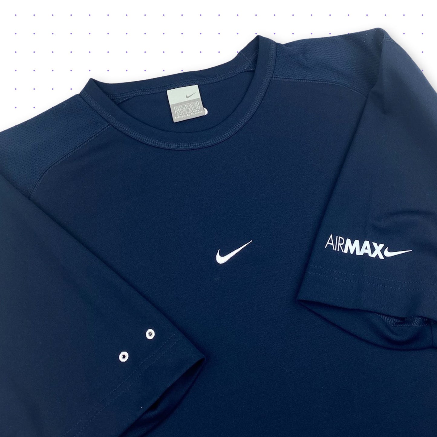 00s Nike AirMax Center Swoosh 3D Print T-shirt