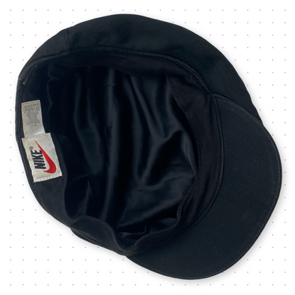 90s Nike Flat Cap Faded Black