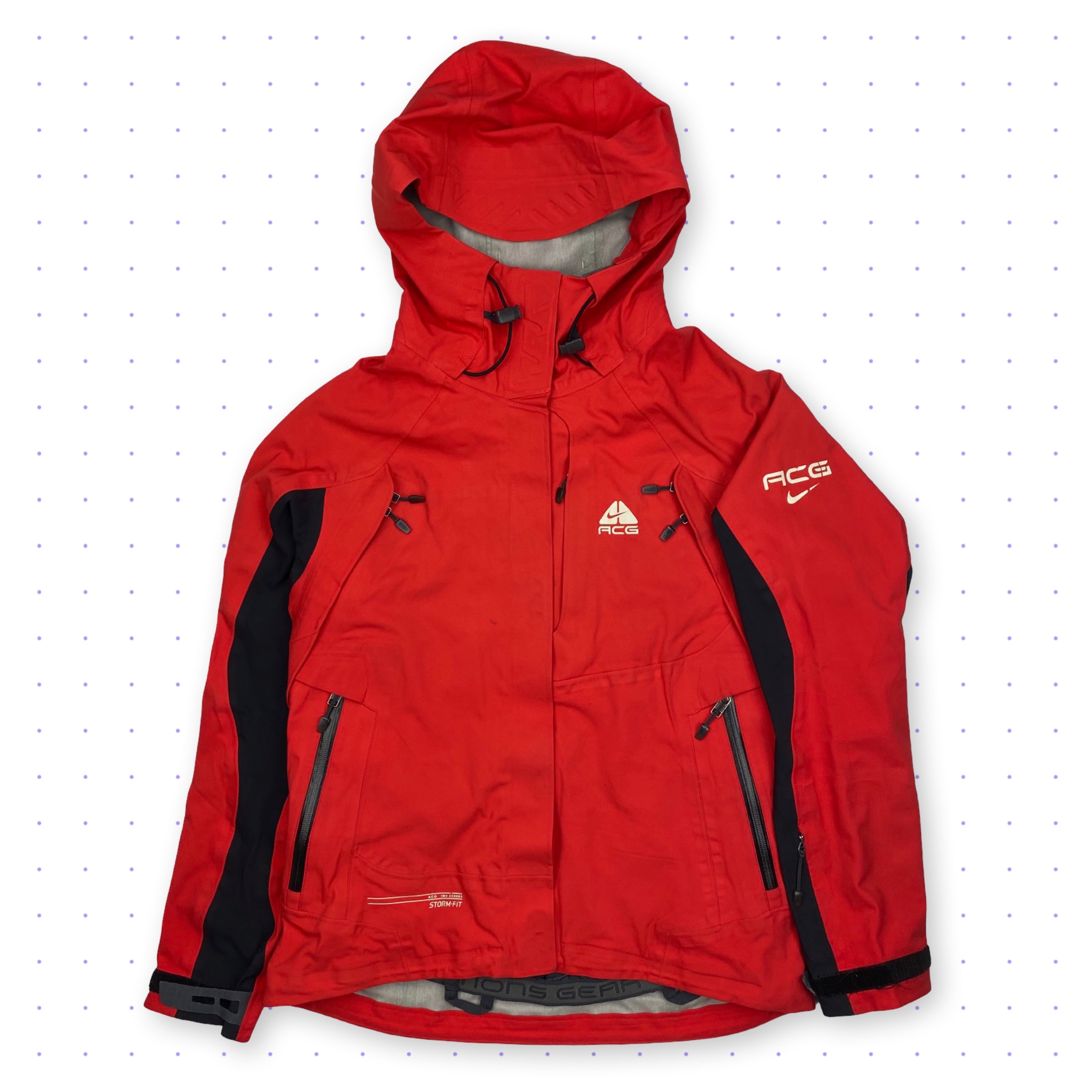 Nike acg jacket red best sale