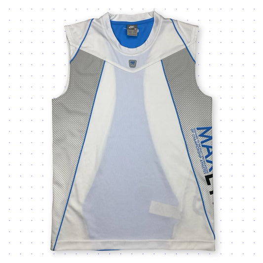 00s Nike Airmax LTD Tank Top White/Blue