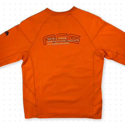 00s Nike ACG Panelled Longsleeve Vibrant Orange