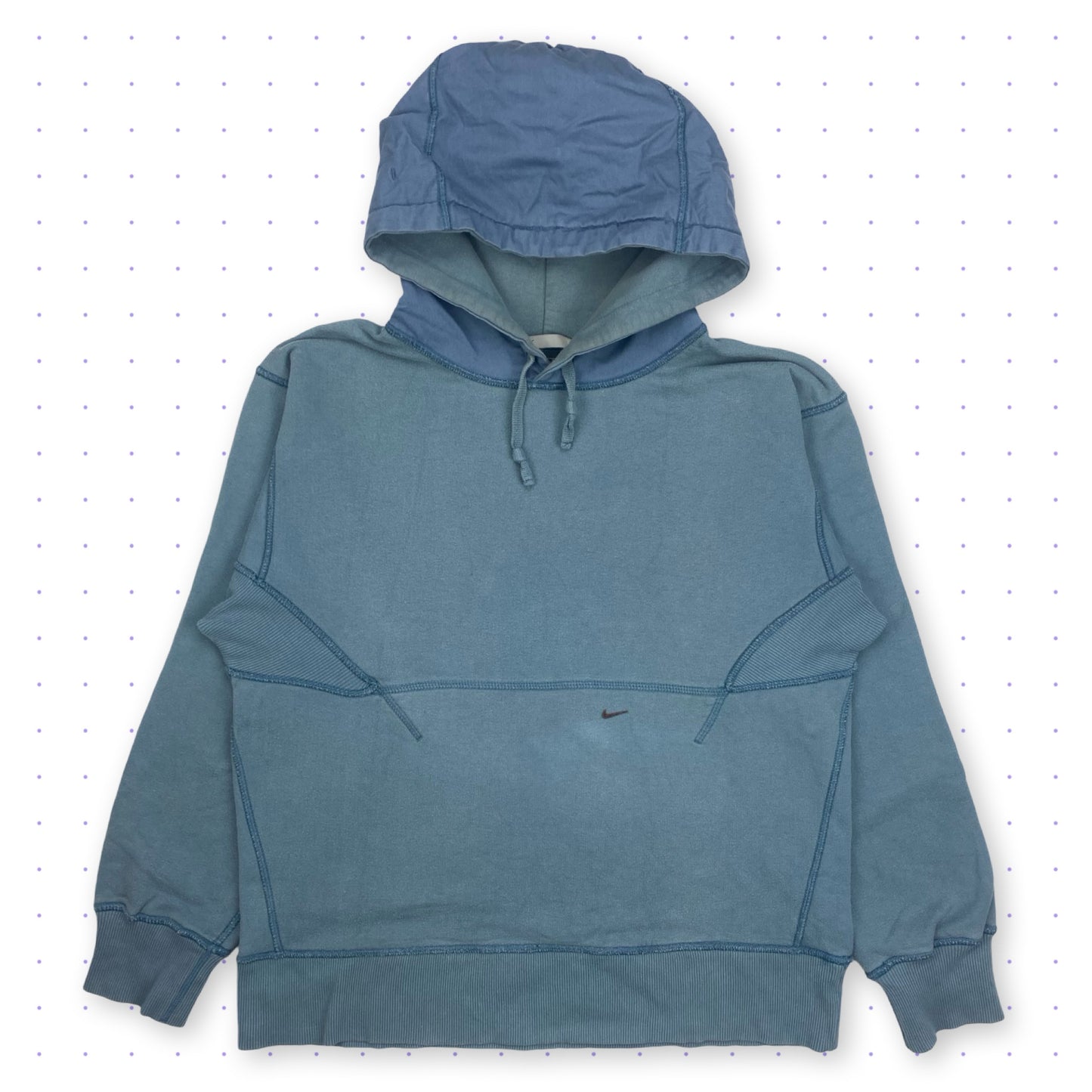 ‘01 Nike B2 Hoodie Faded Light Blue