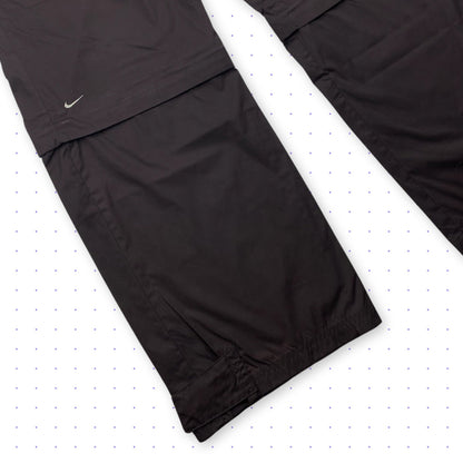 00s Nike Clima-Fit 2in1 Pants Brown