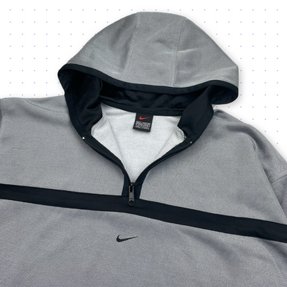 ´99 Nike Uptempo Half-Zip Hoodie Grey