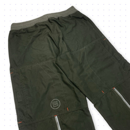 ‘01 Nike B2 Tactical Cargo Pants Khaki Green