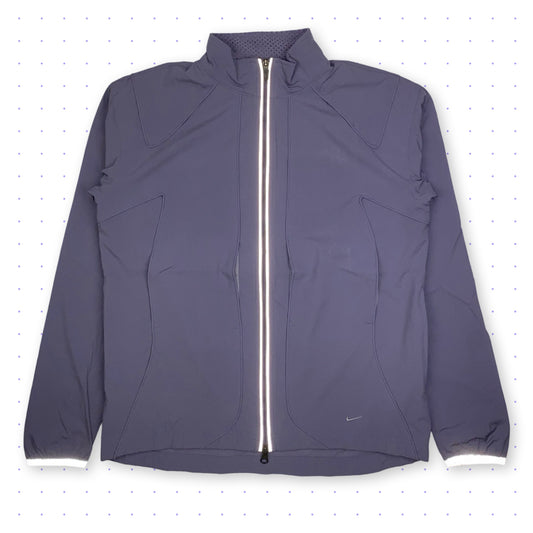 00s Nike Clima-Fit Ventilated Reflective Jacket Purple