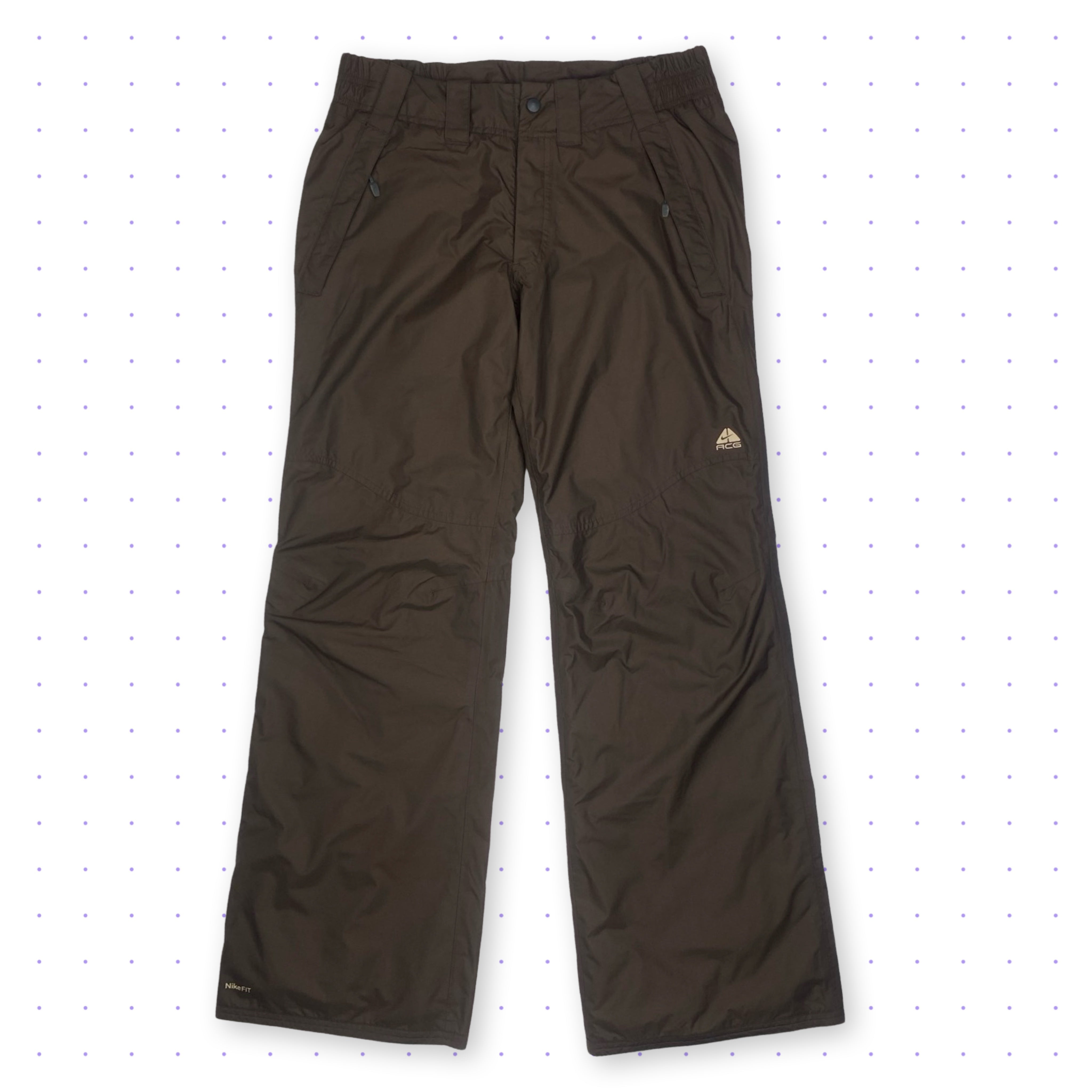 Nike fleece lined pants sale