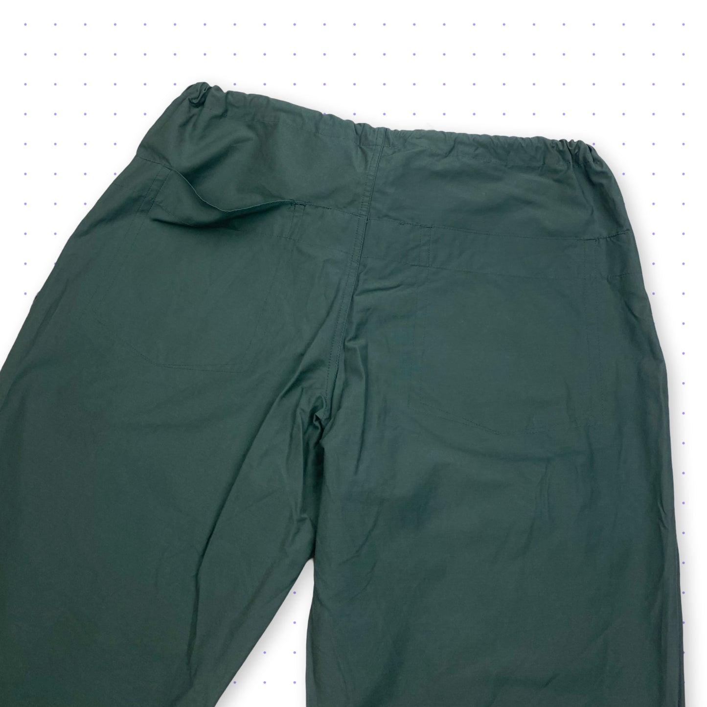 ´01 Nike Black Tab Adjustable Kayak Pants Dark Green