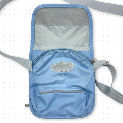 00s Nike Reflective Side Bag Baby-Blue