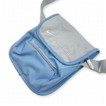 00s Nike Reflective Side Bag Baby-Blue