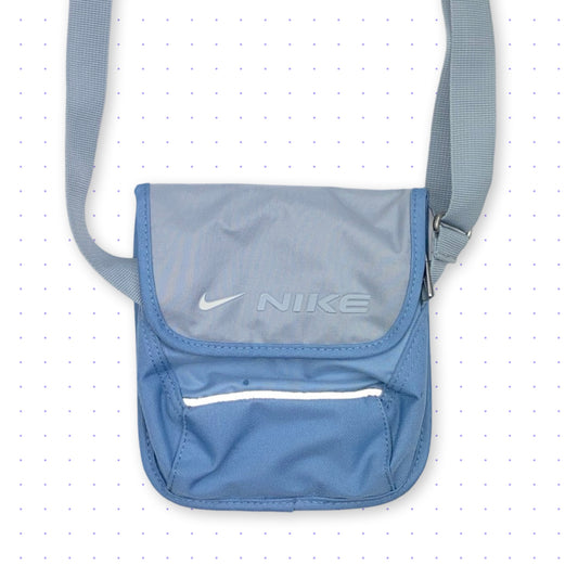 00s Nike Reflective Side Bag Baby-Blue