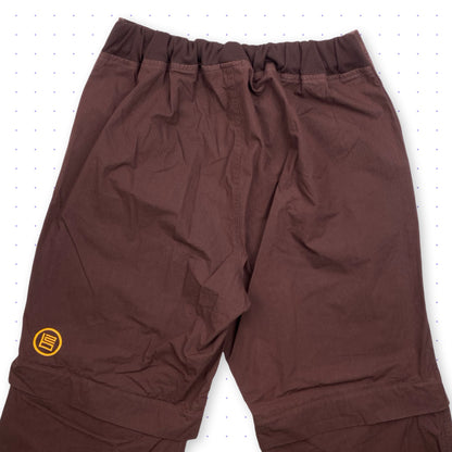 ´01 Nike B2 2in1 Pants Bordeaux Red