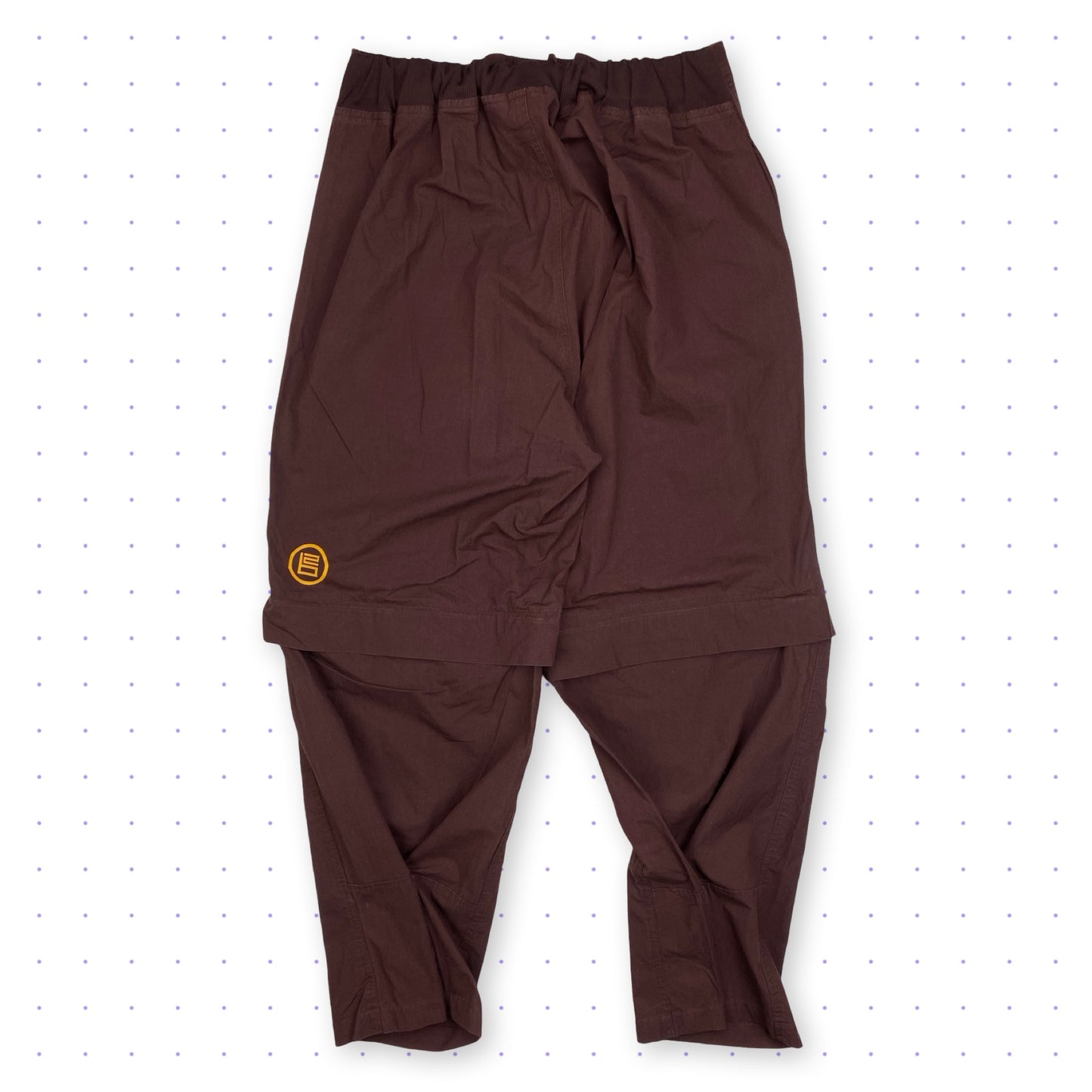 ´01 Nike B2 2in1 Pants Bordeaux Red