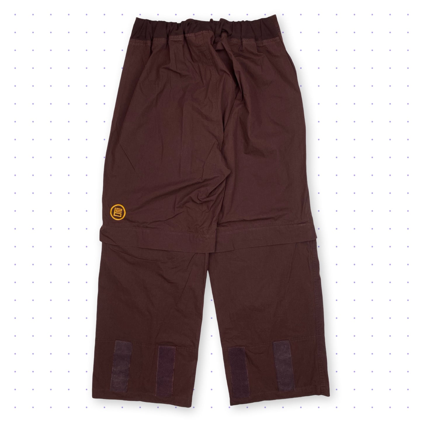 ´01 Nike B2 2in1 Pants Bordeaux Red