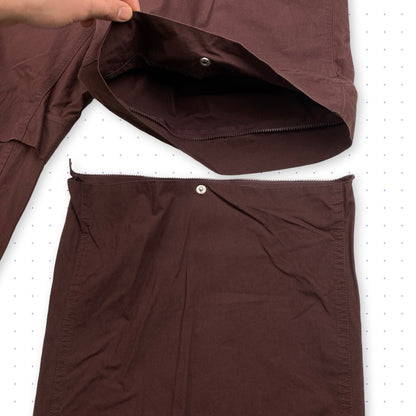 ´01 Nike B2 2in1 Pants Bordeaux Red