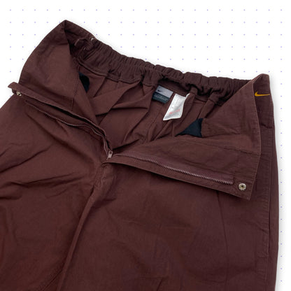 ´01 Nike B2 2in1 Pants Bordeaux Red