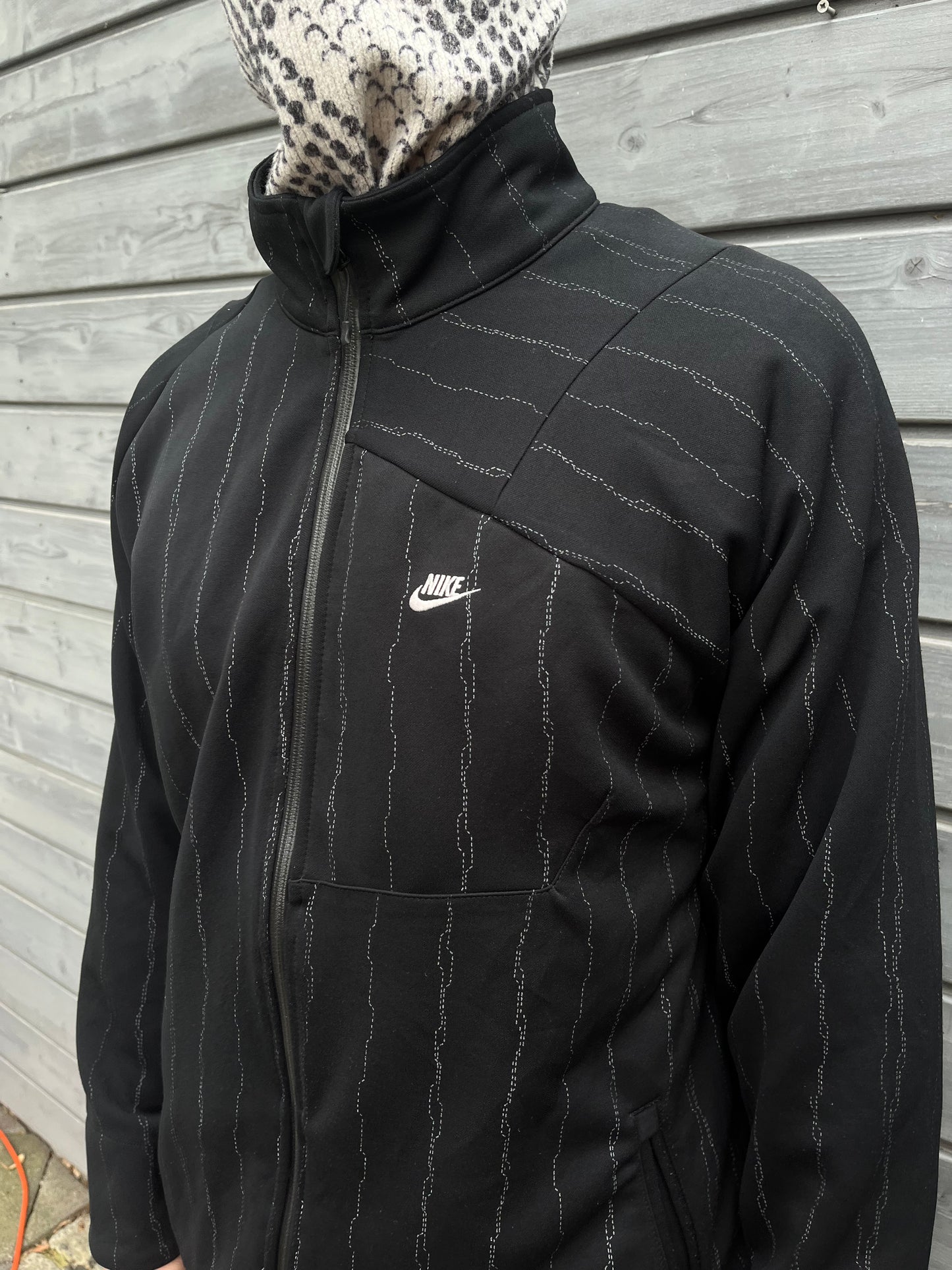 ´08 Nike Patterned Jacket Black