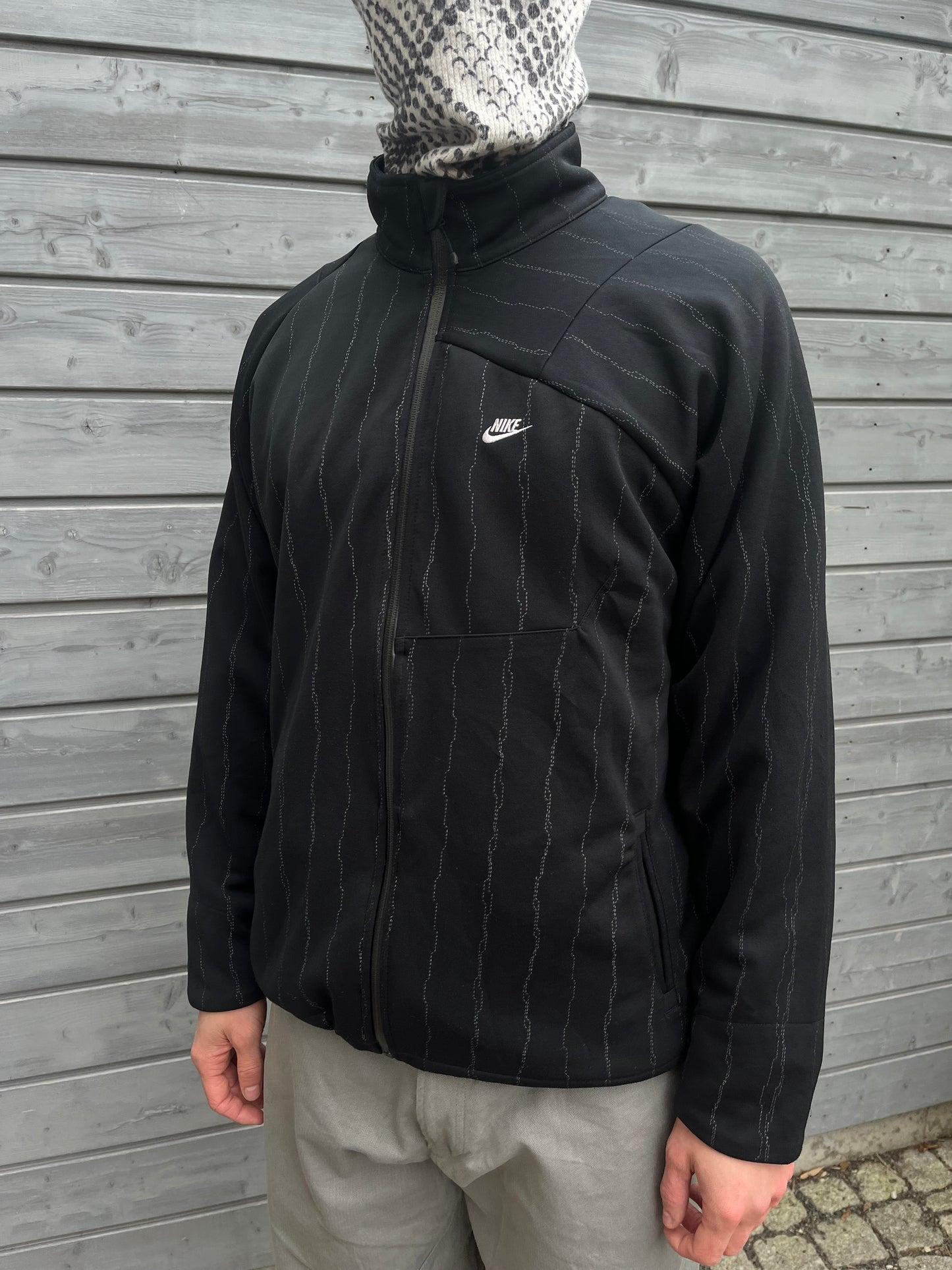 ´08 Nike Patterned Jacket Black