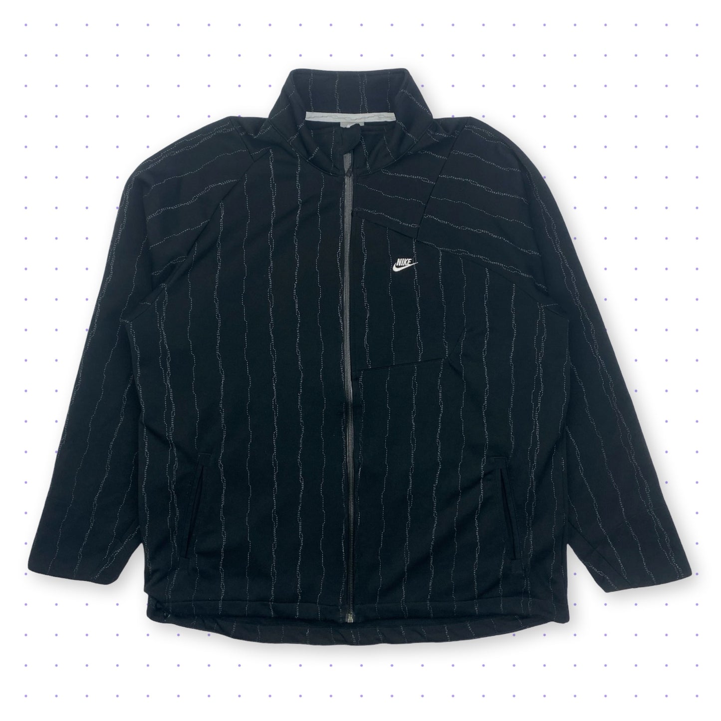 ´08 Nike Patterned Jacket Black