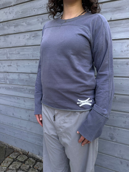 ´02 Nike B2 Dri-Fit Overlock Panelled Longsleeve Blue