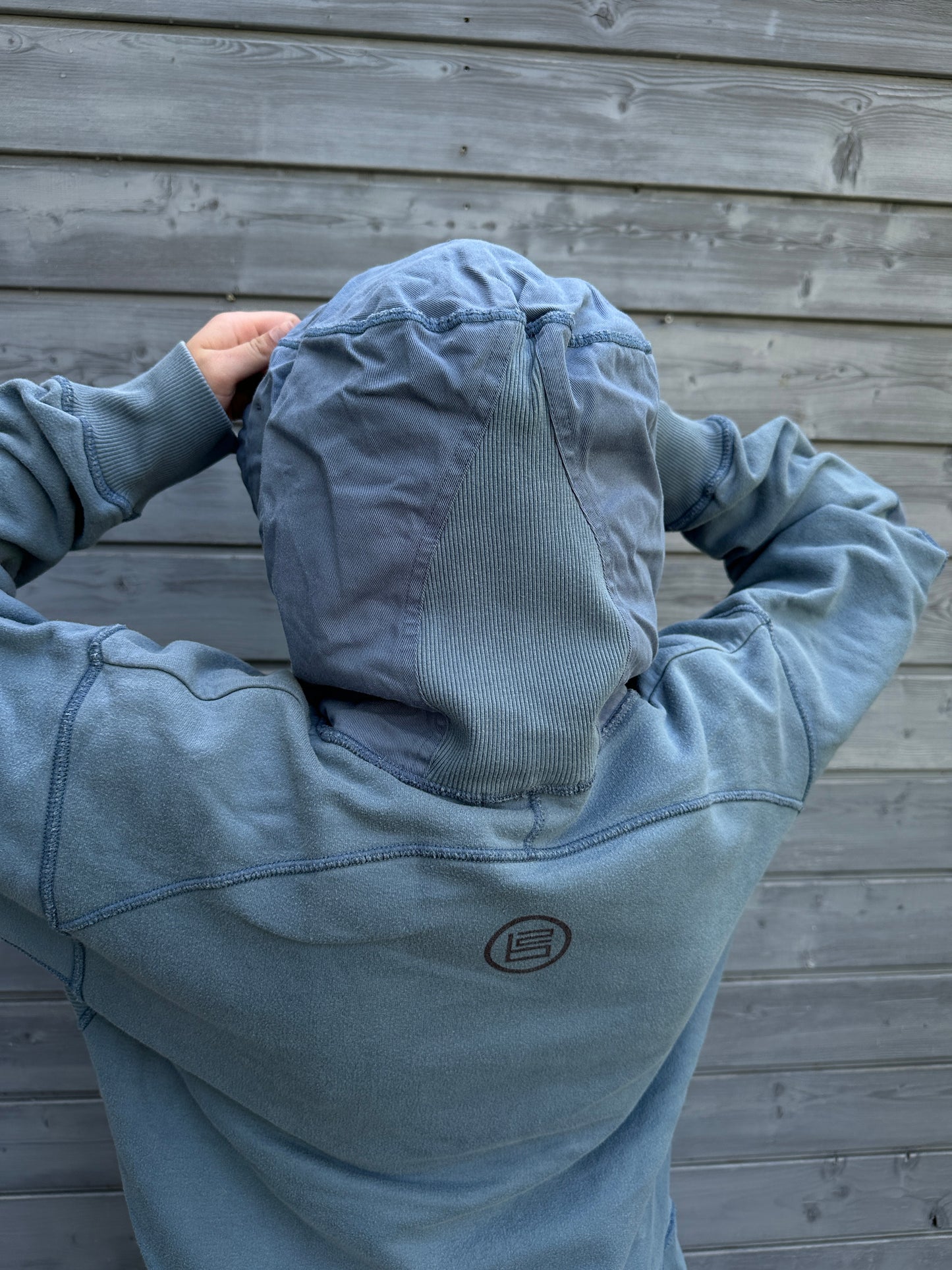 ‘01 Nike B2 Hoodie Faded Light Blue