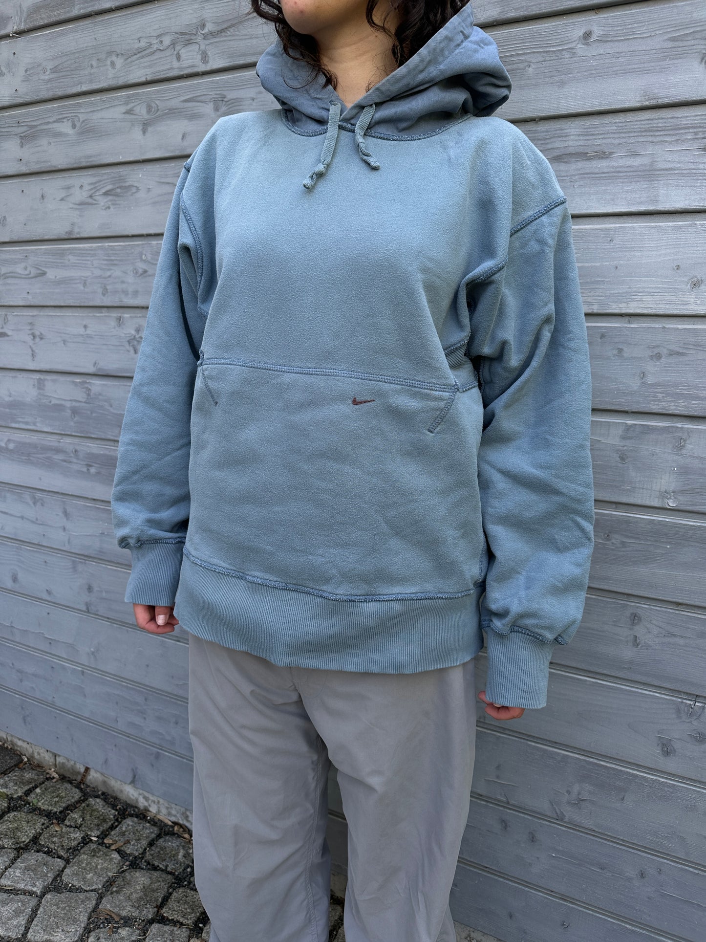 ‘01 Nike B2 Hoodie Faded Light Blue