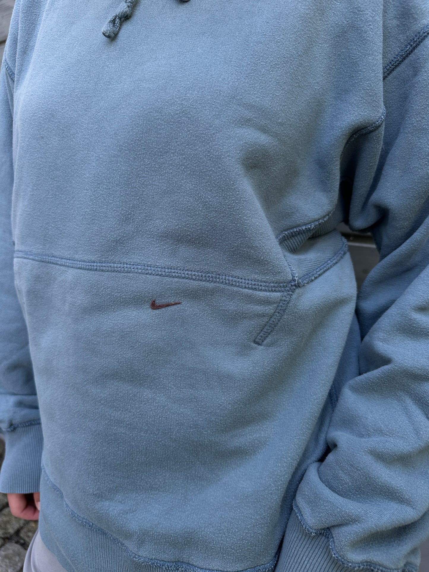 ‘01 Nike B2 Hoodie Faded Light Blue
