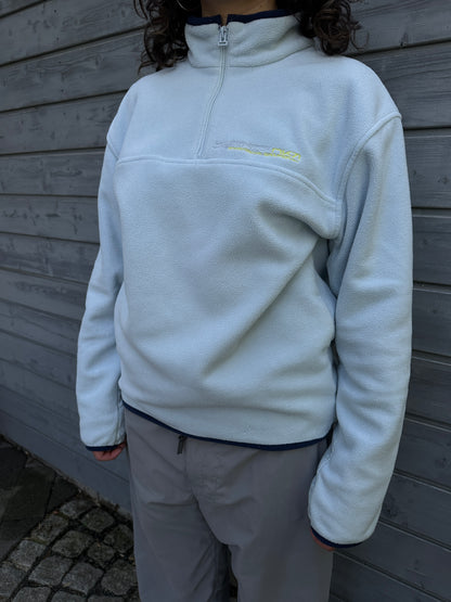 ´02 Nike NK71 Fleece Half-Zip Sweater Baby-Blue