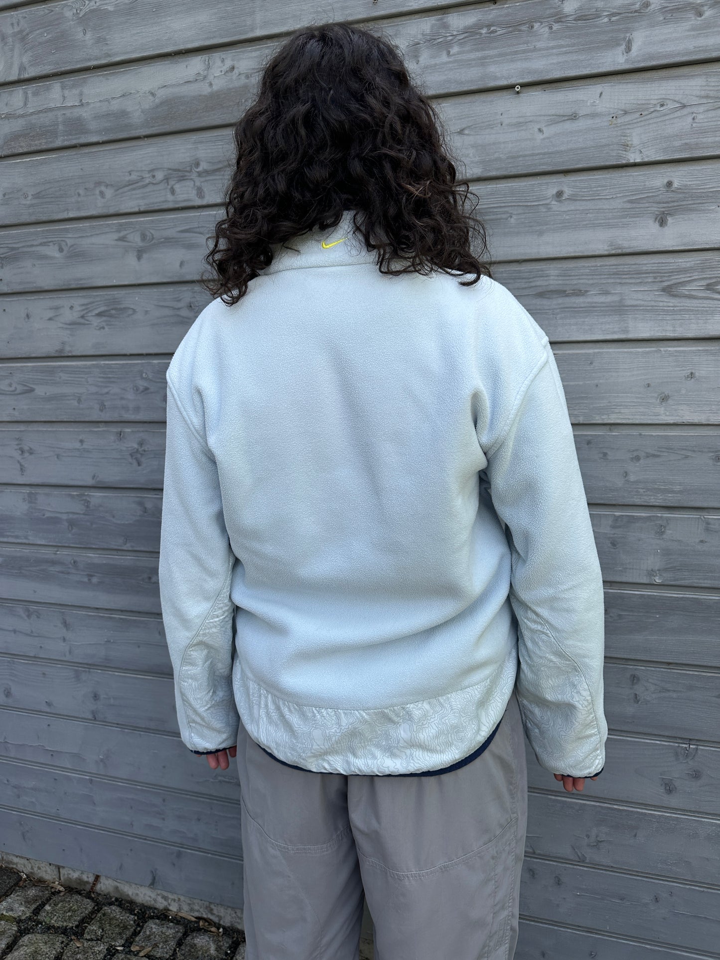 ´02 Nike NK71 Fleece Half-Zip Sweater Baby-Blue