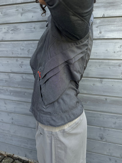 ´06 Nike Pleated Jacket Grey/Orange