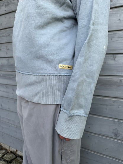 ´02 Nike NK71 Sweater Faded Light-Blue