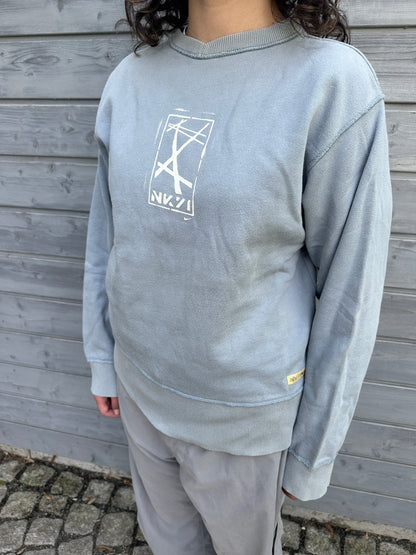 ´02 Nike NK71 Sweater Faded Light-Blue