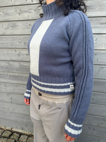 ´02 Nike ACG Wool Knit Sweater Navy Blue