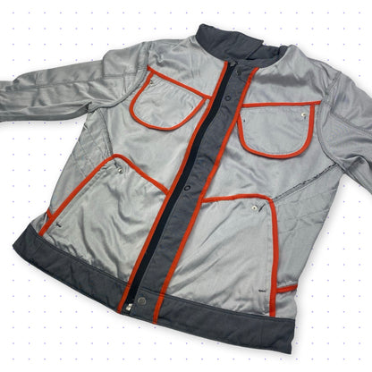 ´06 Nike Pleated Jacket Grey/Orange