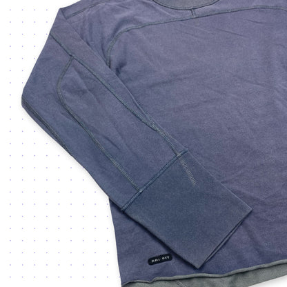 ´02 Nike B2 Dri-Fit Overlock Panelled Longsleeve Blue