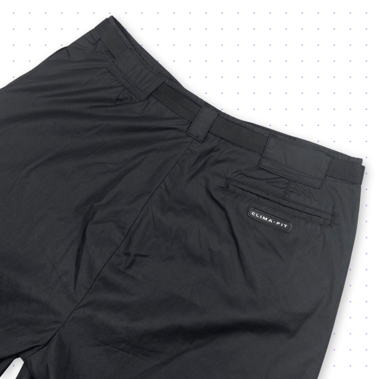 00s Nike Clima-Fit 2in1 Pants Black