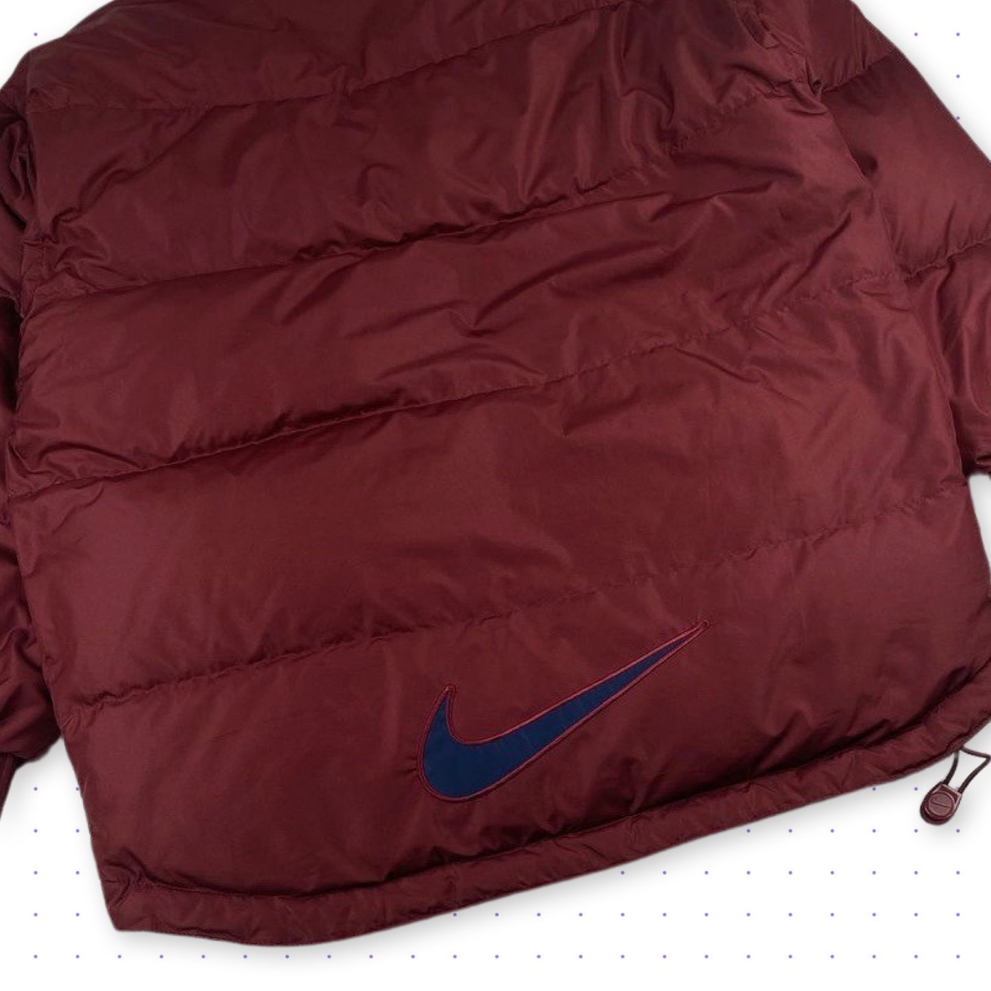 90s Nike Down Jacket Red