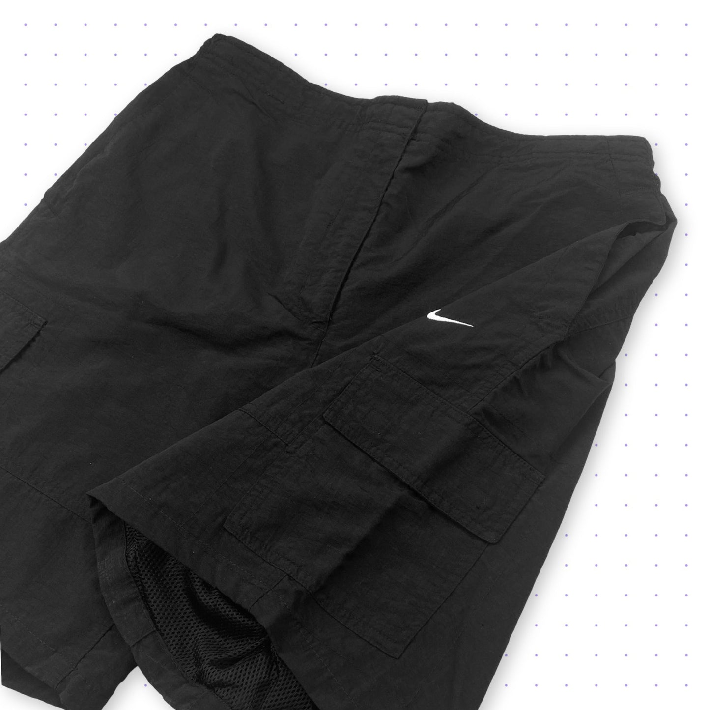 00s Nike Cargo Shorts Black